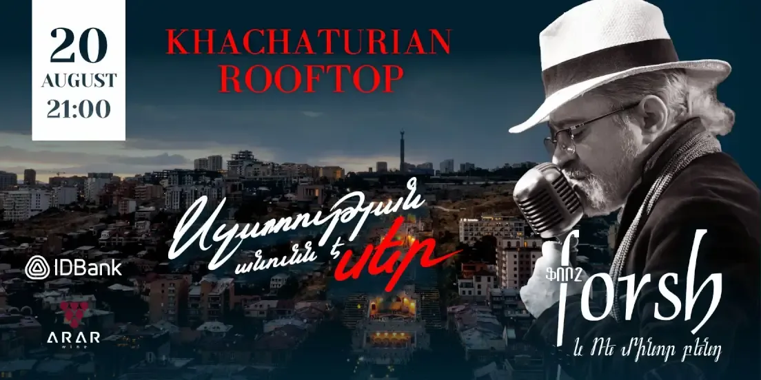 Khachaturian Rooftop | Forsh and the "D minor" band