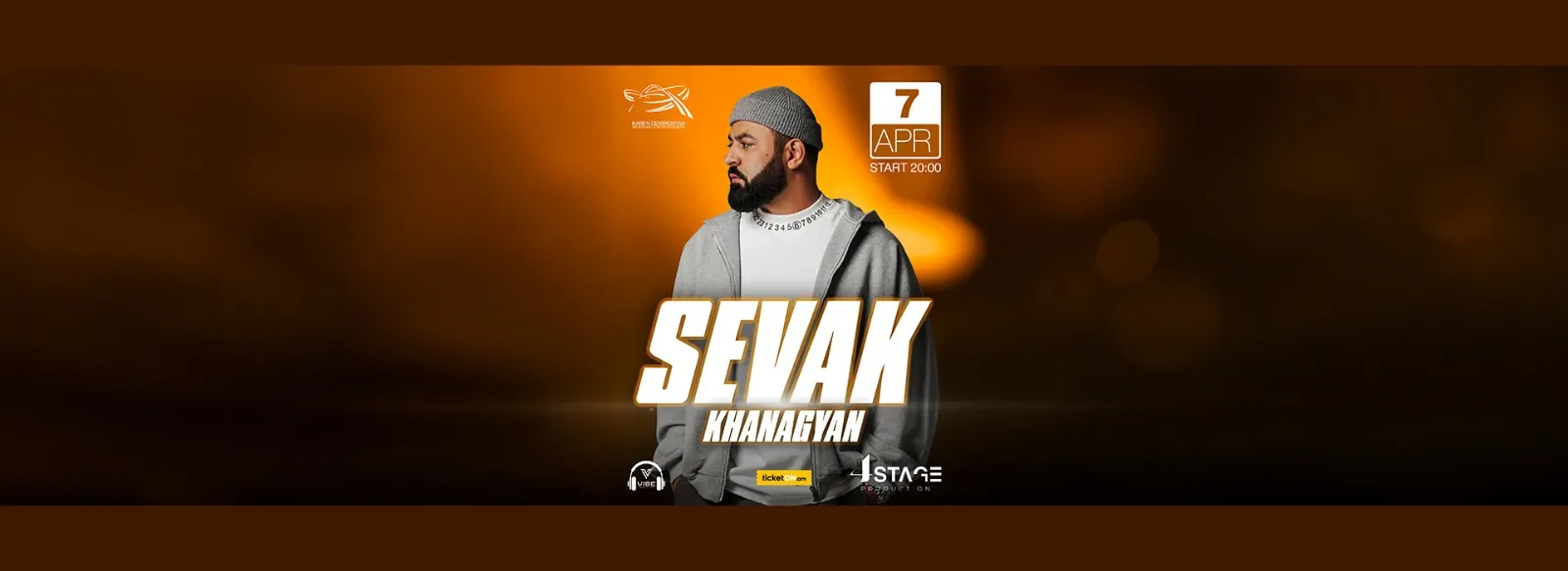 Ապրիլի 7 Համերգ Սևակ Խանաղյան