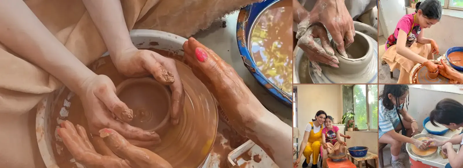 Мастер-класс Мастер-класс на гончарном круге