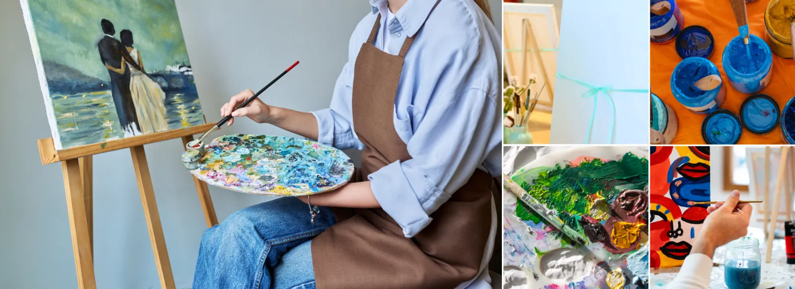 Փորձառություն Կտավի վրա նկարչություն