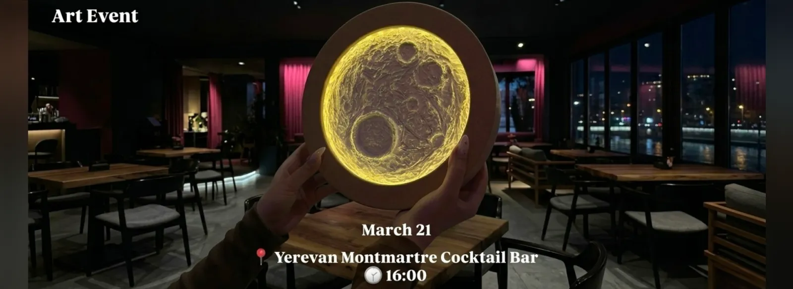 Мастер-класс Art Moon | Мастер-класс по созданию лунного светильника