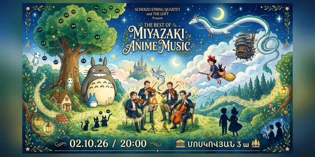Лучшая музыка из аниме Миядзаки