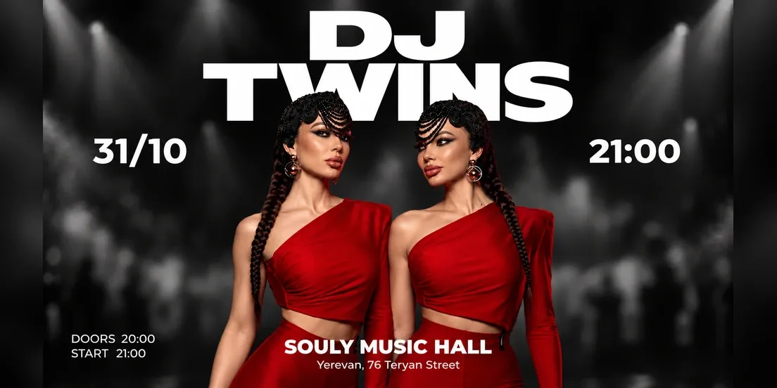 DJ TWINS — Halloween Party