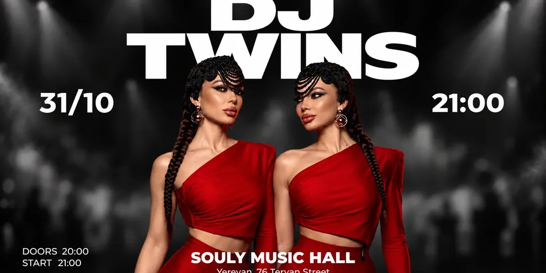 DJ TWINS — Halloween Party