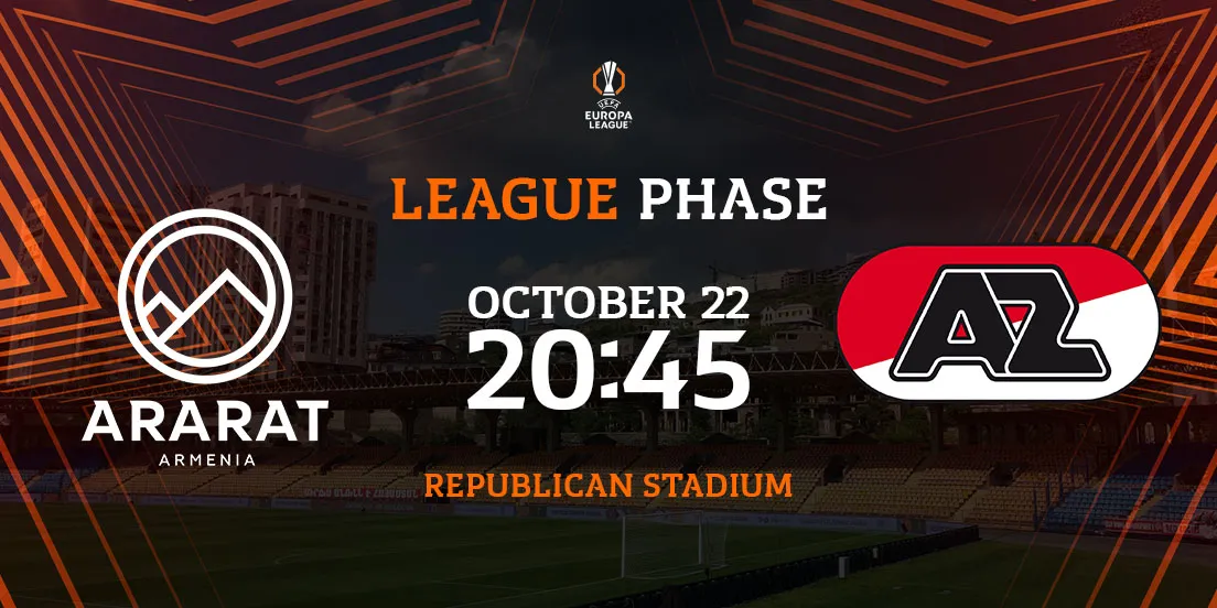 FC ARARAT ARMENIA - AZ ALKMAAR