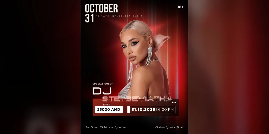 DJ Stetseviatka | Private Influencer Event