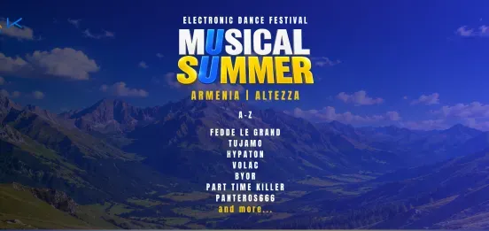 Фестиваль электронной музыки | MUSICAL SUMMER