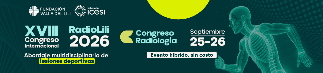 XVIII Congreso Internacional RADIOLILI 2026: enfoque multidisciplinario de lesiones deportivas