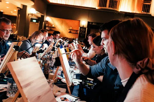Tipsy and Artsy - Kunst und Trinkabend