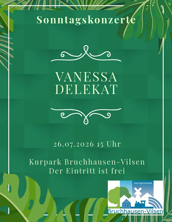 Sonntagskonzert mit Vanessa Delekat