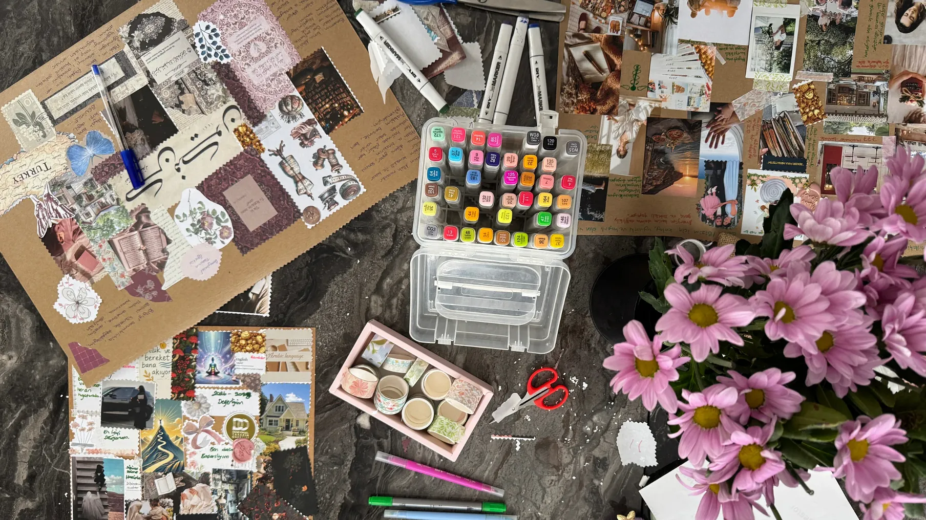 Coffee, Cake & Collage