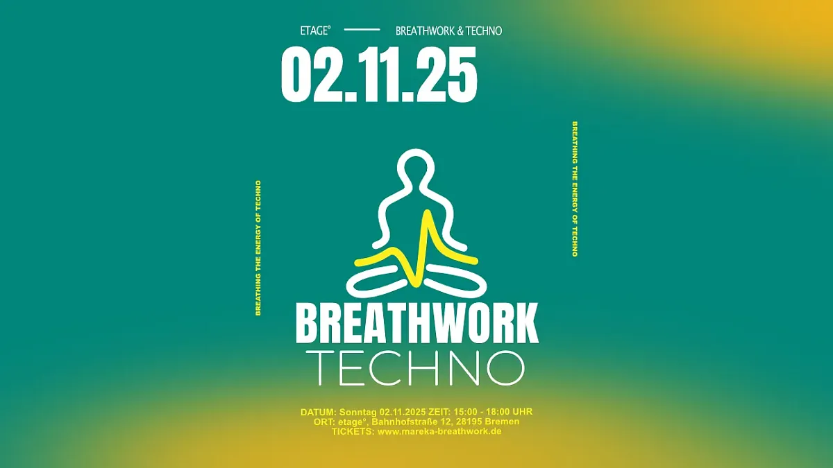 Breathwork & Techno mit Mareka Breathwork und Needles Musik (Titelbild)