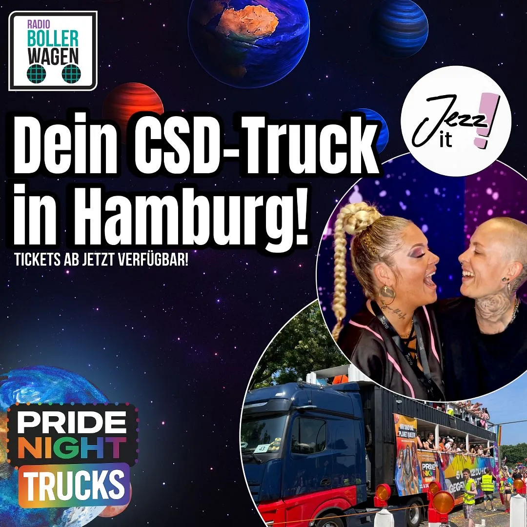 Pride Night Truck - CSD Hamburg 2025 (Titelbild)
