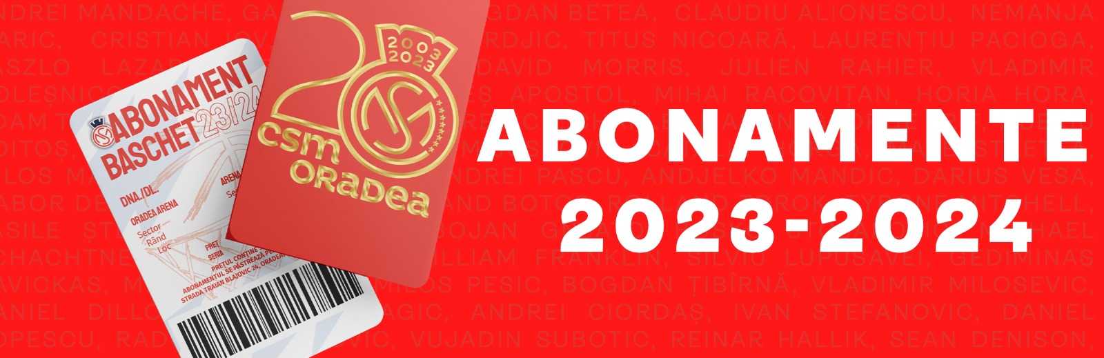 Abonament baschet sezon 2023-2024