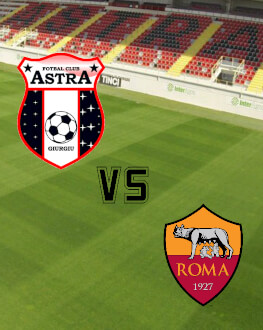 Astra Giurgiu - AS Roma UEFA Europa League