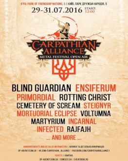 Carpathian Alliance 2016 Metal Festival Open Air