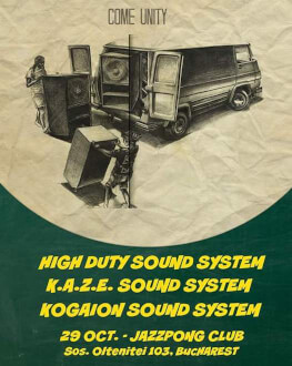 Kogaion Soundsystem Kaze Soundsystem / High Duty Soundsystem