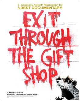 Exit Through The Gift Shop: A Banksy Film / Ieșirea e  prin magazinul de cadouri Astra Film Festival 2017 - secțiunea Post-truth 2017