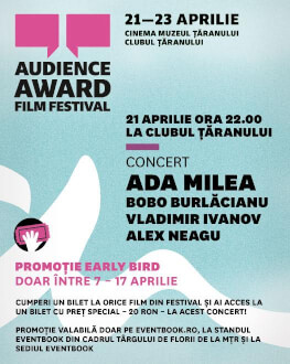 Concert Ada Milea, Bobo Burlăcianu, Vladimir Ivanov și Alex Neagu Audience Award Film Festival 2017