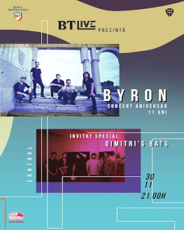 Byron. Invitat special: Dimitri`s Bats la BT Live 