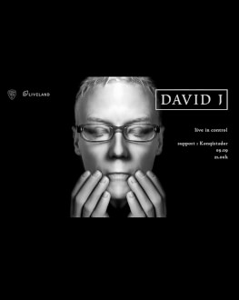 David J [Bauhaus / Love & Rockets] Live Support: Konqistador