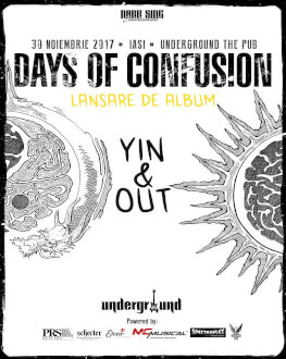 DAYS OF CONFUSION // Lansare Album "YIN & OUT” 