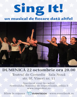 Sing it! Un musical de fiecare dată altfel