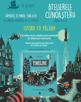 Istorii cu pălării Un atelier comico-științific pentru pasionații de călătorii prin istoria lumii