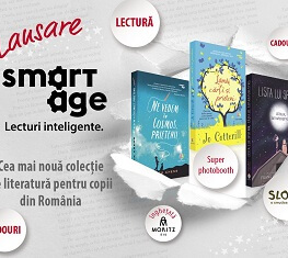 Lansare Smart Age. Lecturi inteligente. duminică, 29 aprilie, ora 11.00, la Librăria Humanitas de la Cișmigiu