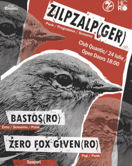 ZilpZalp [GER]/ Bastos/ Zero Fox Given Live at Quantic Open Air