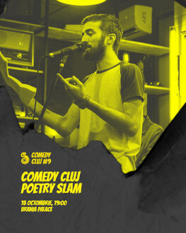 Comedy Cluj Poetry Slam Comedy Cluj 2018