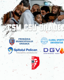 CSM CSU Oradea vs SCM Timisoara Liga Nationala de baschet masculin, Etapa 1