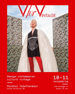 V for Vintage 21 târg de design contemporan și cultură vintage