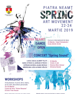 Piatra Neamț Dance Open - Concurs Internațional de Dans Piatra Neamț Spring Art Movement