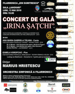 Concert de Gală – „Irina Șațchi” Orchestra simfonică a filarmonicii