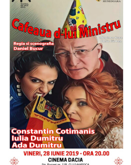 Cafeaua D-lui Ministru O comedie irezistibila cu Bebe Cotimanis!