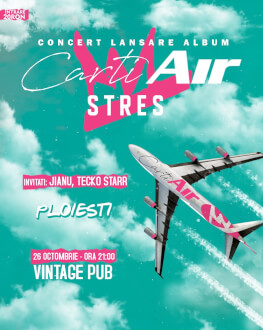 Concert lansare album "Stres - CartiAIR" 