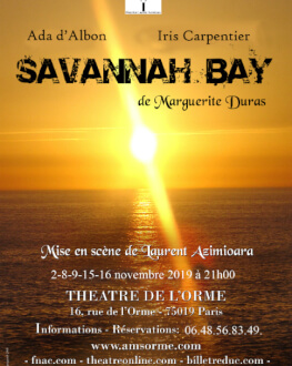 Savannah Bay - spectacol musafir la unteatru 