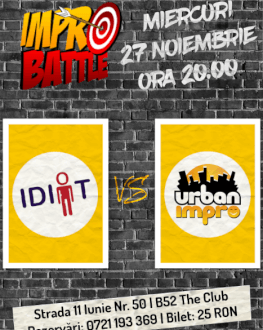 Impro Battle - IDIOT vs. Urban Impro 