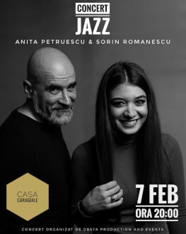 Concert jazz Anita Petruescu & Sorin Romanescu 