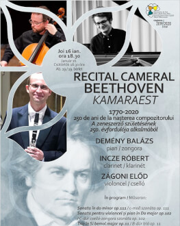 RECITAL CAMERAL 250 de ani cu BEETHOVEN 