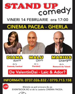 Stand Up Comedy - De ValentinDai - Laic & Ador? Diana Rosca, Malu Chivu, Marius Gheorghiu