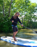 Stand up paddle in Delta Dunarii - vasleste, pe placa de surf, pe canalele Dunarii 