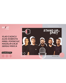 Stand Up & Șpriț pe terasa CoOperativa 