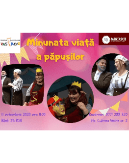 Minunata viata a papusilor - teatru pentru copii 