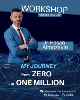 My journey:  from 0 to 1 Million Invitation to reshape your life