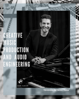 Creative Music Production and Audio Engineering 