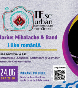 Marius Mihalache & Band - Concert „i like românIA” IEsc – urban, contemporan @ Grădina cu Filme