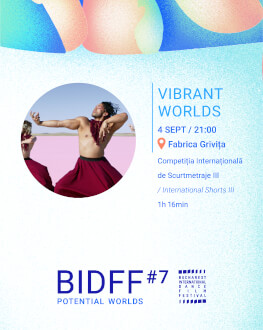 VIBRANT WORLDS - Competiția Internațională de Scurtmetraje III Bucharest International Dance Film Festival #7: Potential Worlds