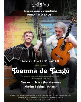 Toamnă de Tango - Concert Alexandru Nuca & Maxim Belciug 